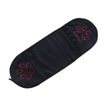 Quick-Dry Pet Bath Towel with Hand Pockets