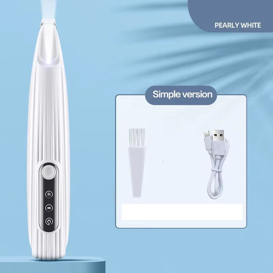 Ultimate Waterproof Dog Paw Trimmer with LED Light - Efficient Grooming Clippers with Smart Display and 18mm Stainless Steel Blade