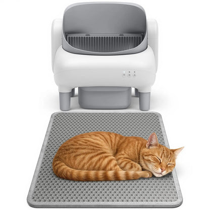 Soft Leakproof EVA Cat Litter Mat, Double-Layer Honeycomb Design Trapper, Easy-Clean Floor Protection Accessory for Cat Litter Boxes #Summervibes #Petlovers